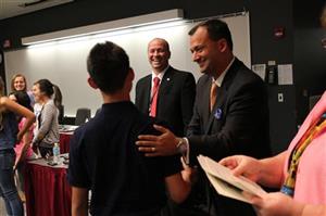 M Awards at Board Meeting 